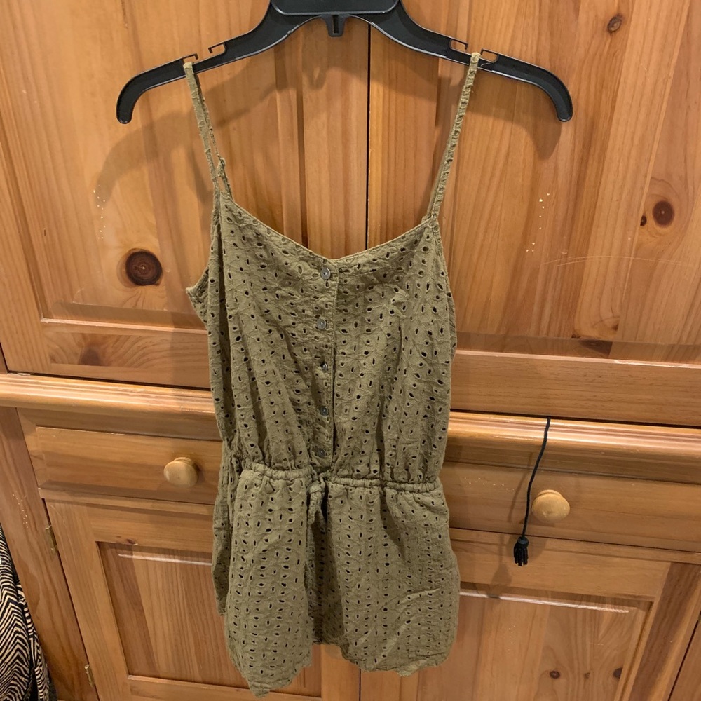 Green romper